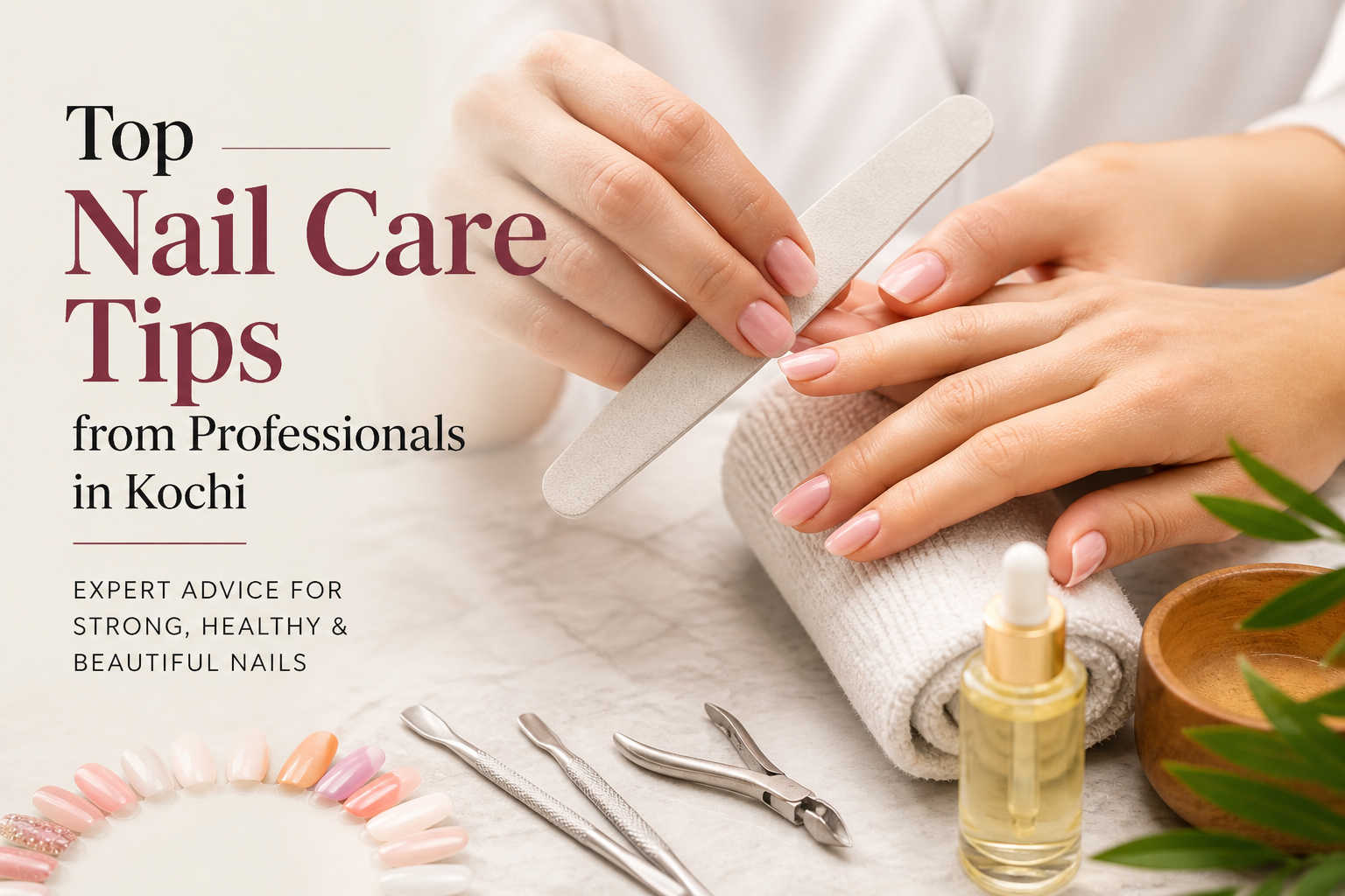 Top Nail Care Tips from Professionals in Kochi