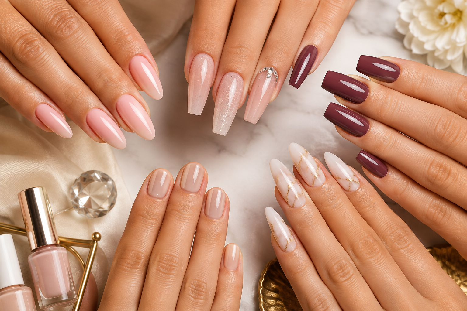 Nail Shape for Luxury Nail Art